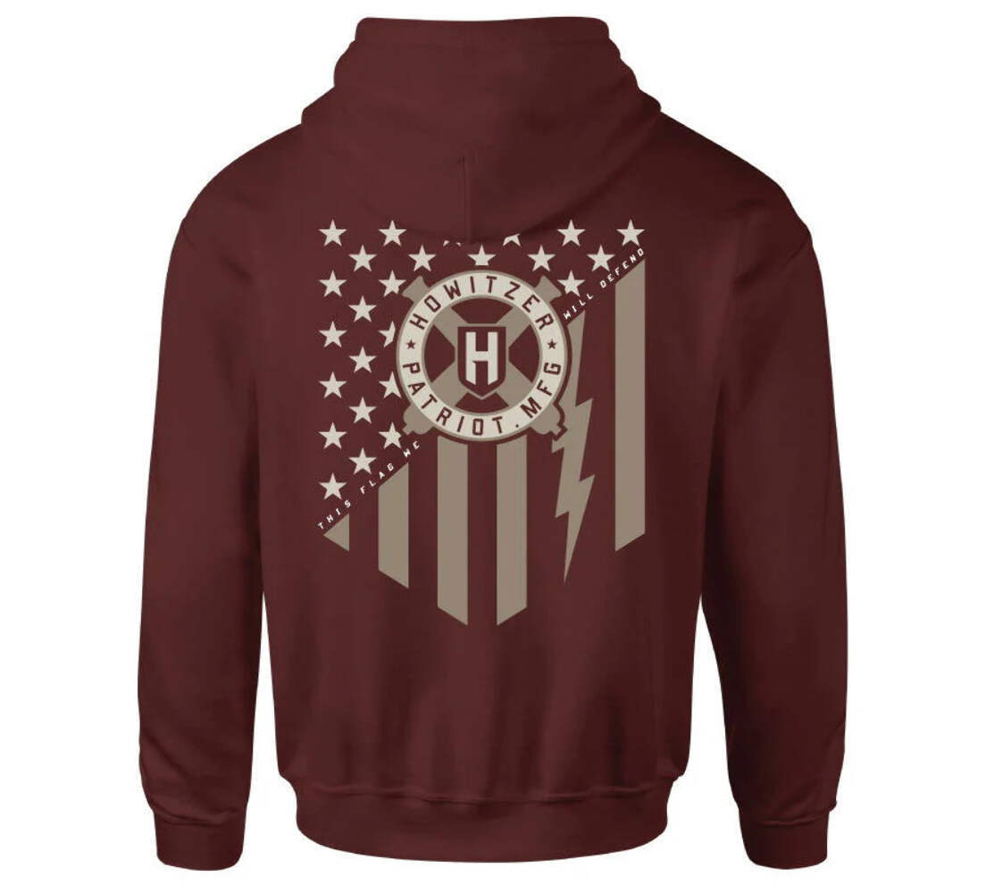 Мужская толстовка с капюшоном в стиле гаубицы Thunder Strike Military Grunt MFG