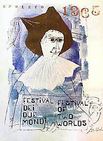 Ben Shahn / Spoleto Festival Dei Due Mondi = Festival of Two Worlds Signed