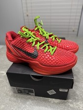 Kobe VI Protro Revers Grinch Men  s Size 5 Women  s Size 6.5 DS FV4921-600