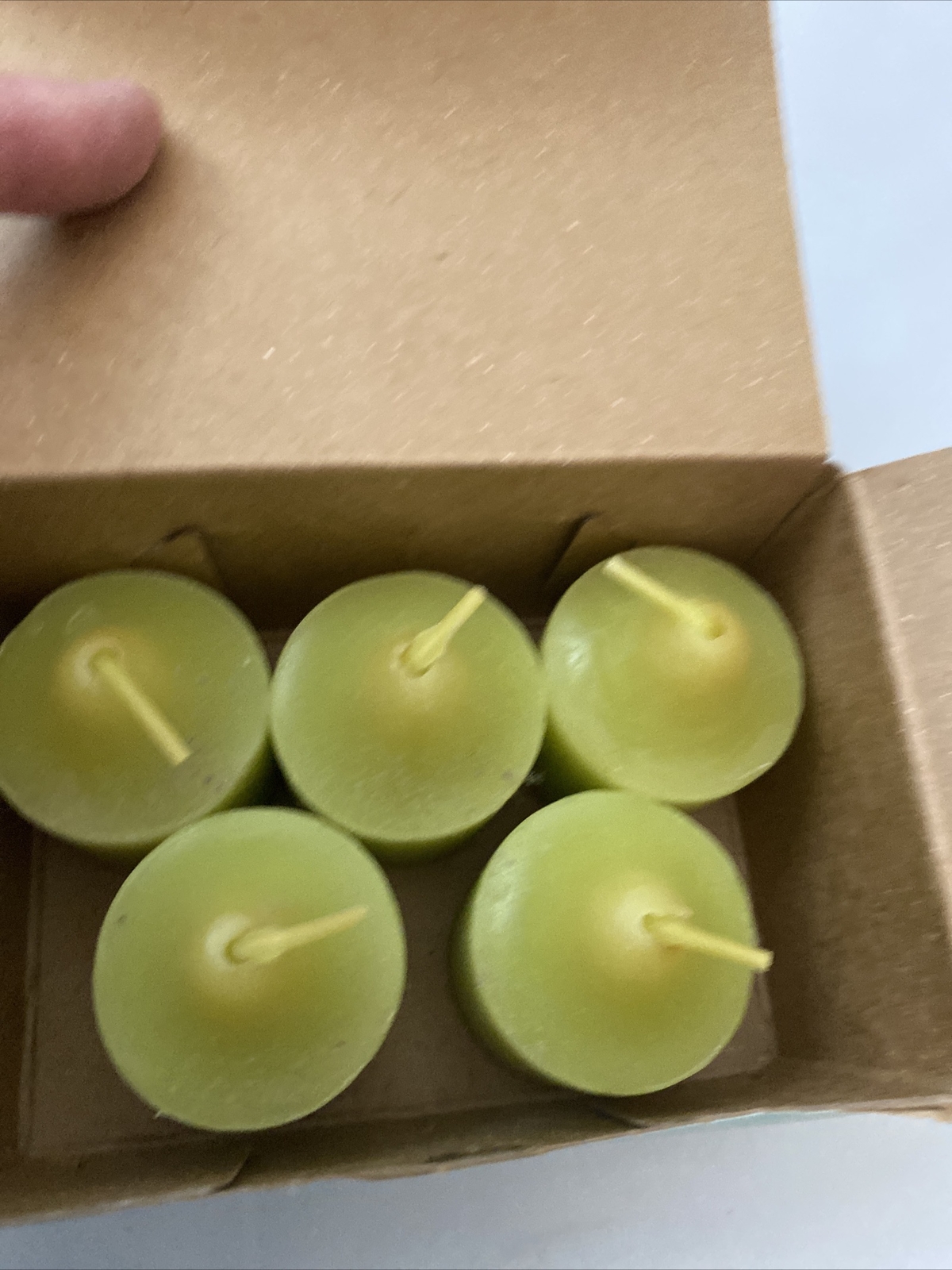 PartyLite Votive Candles Melon 5 Soft Green 06781 eBay
