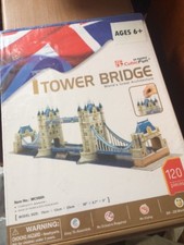 NEW CubicFun 3D PUZZLE 120 pcs TOWER BRIDGE UNITED KINGDOM GREAT BRITAIN LONDON