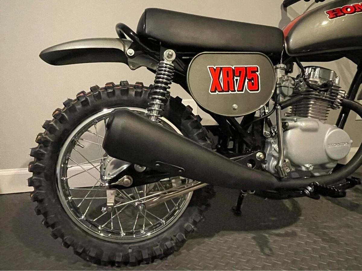 専用品 ホンダ XR75 1977-1978 リプロシート 1977-1978 Honda XR75.Fit