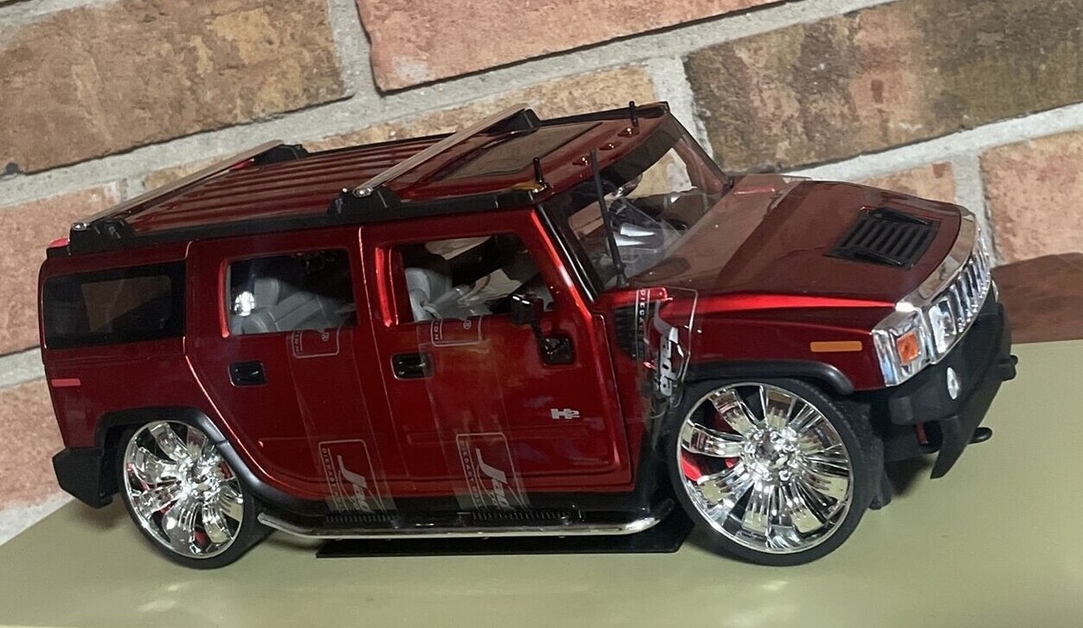 Hummer H2 DUB CITY BIG BALLER$ JADA 1:18 SCALE Die-cast