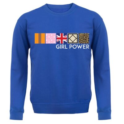 Girl Power - Hoodie/Pullover für Erwachsene - Spice Band Musik sportlich gruselig schick Baby