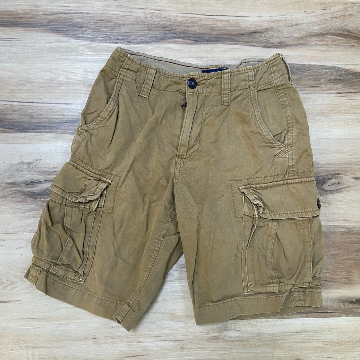 american eagle classic length cargo shorts