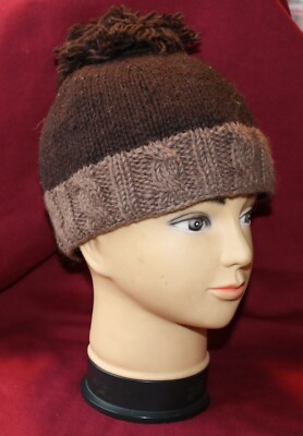 THC Schafwoll-Zipfelmütze 816 – 100% Schurwolle, Mit Fleece-Innenfutter, Windabweisend, One Size