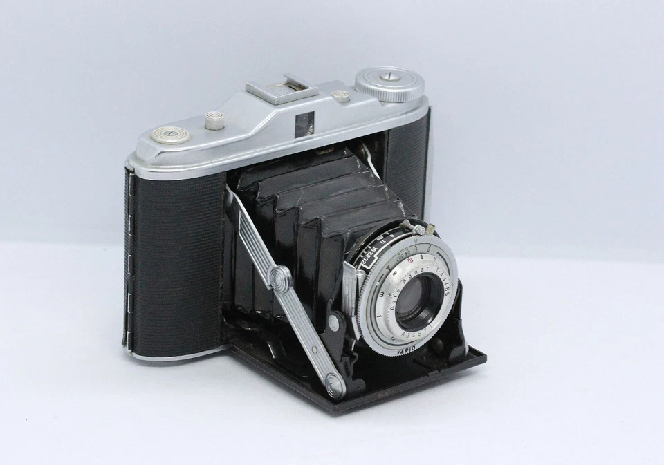 Agfa Isolette I 6x6 Klappkamera mit Agfa Agnar 85mm 4,5 - Bild 4 von 4