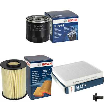 BOSCH Inspektionspaket Filterset für Ford Focus II DA_ HCP DP FFS Volvo