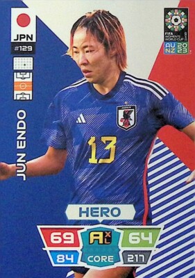 FIFA Women's World Cup Adrenalyn XL 2023 Japan Jun Endo