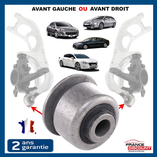Reparatur Silent Block Rakete Bolzen Halter Vorne FüR Peugeot 407 508 C5 C6-image