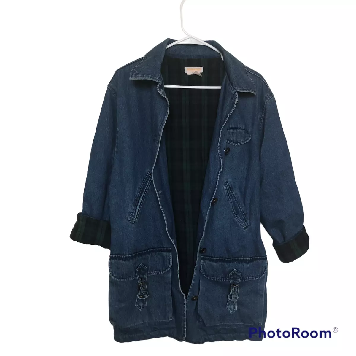 Vintage 60-70s Men's Brooks Brothers Lined Heavy Denim Jacket/Parka Size M
