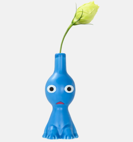 Y457 Nintendo PIKMIN Single-flower vase Blue Pikmin Japan | eBay