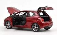 Norev 1:18 Peugeot 208 Gti (2013) Rubis Red 184700
