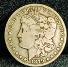 1879 ÇC Morgan Dollar Fine in Grade No Problems Semi Key Date