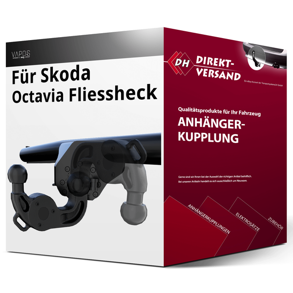 AnhäNgerkupplung Schwenkbar für Skoda Octavia Fliessheck 01.2020-Jetzt Neu-image