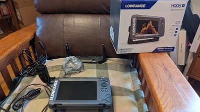 Lowrance HOOK2 7X 7 inch Fish Finder  SplitShot Transducer GPS Plotter partsonly