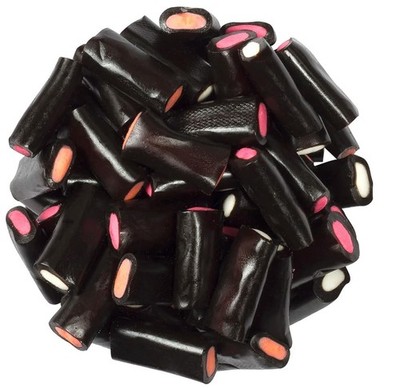 Bayside Candy Broadway Licorice Rockies Candy - Cream Licorice Rockies Candy