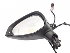 AUDI A5 COUPE F5 POWER FOLD WING MIRROR LEFT PASSENGER SIDE IN MYTHOS BLACK 0E/Y