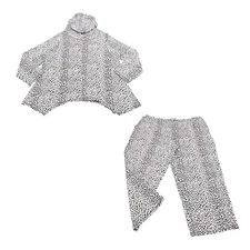 Carole Hochman Lounge Pajama Set Sleepwear Petite X-Large Sz Printed Top w Pants