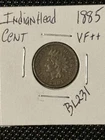 1885 Indian Head Cent  VF++