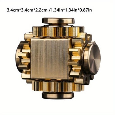 Durable Quiet Compact Portable Anti-Slip Bold Sleek Stress-Relief Fidget Spinner