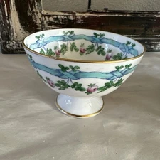 Crown Staffordshire England Fine Bone China Footed Candy/Nut Dish