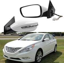 7Pin Left Side Door Mirror Compatible With 2011-2014 Hyundai Sonata Driver Side