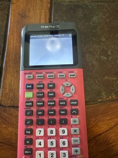 Texas Instruments TI 84 Plus CE Graphing Calculator Color LCD Rechargeable USB