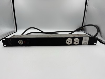 Rack Mount Perma Power Sockets Plus Multiple Outlet Strip J06B0B 8 Outlet