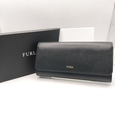 Furla Long Wallet Wallet Wallet Black