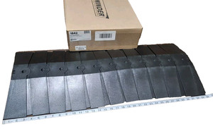 Sidewinder 1842 Ultra-Sidewinder Large Size 3-Foot System Black *MISSING CLIPS*