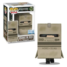 Metal Gear Solid Snake Eater Funko Pop Snake in Box Exclusive +Protector PreSale