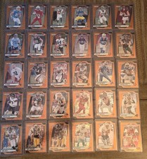 2024 Prizm Football Rookie Orange Lazer 30 Card Lot