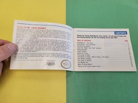 ROBO WARRIOR Nintendo NES Game Original JALECO 1988 Instruction Manual Booklet