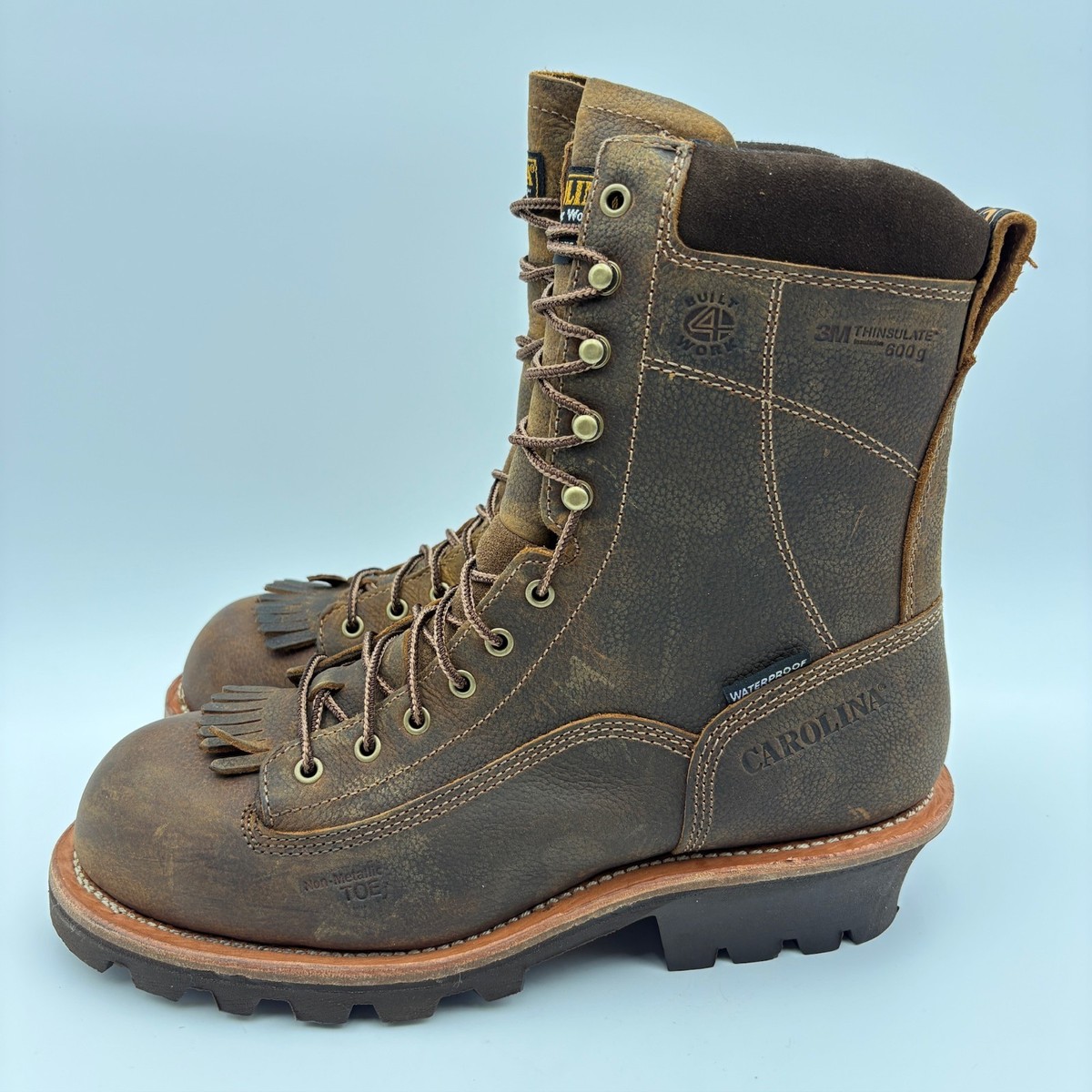 Vtg New Carolina Mens 11 Steel Toe Boots Carolina Steel Toe Boots for Men for Sale | Shop New & Used  main image 4
