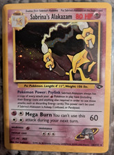 Sabrina's Alakazam 16/132 Gym Challenge Holo on eBay