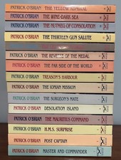 Patrick OBrian Aubrey Maturin Series Lot 15 M...