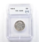 1928-S Standing Liberty Quarter AU55 ICG *6090
