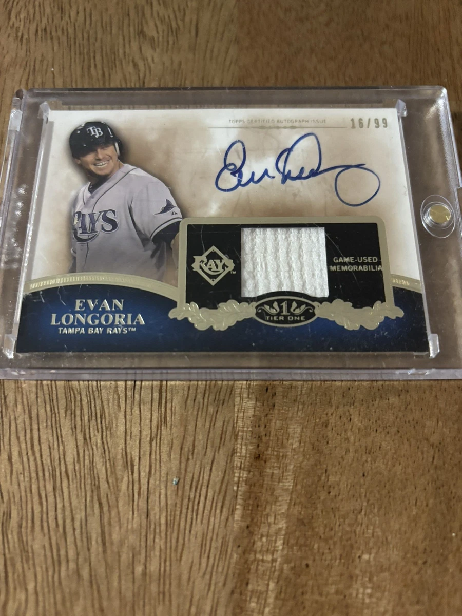 Evan Longoria MLB Original Autographed Items for sale | eBay