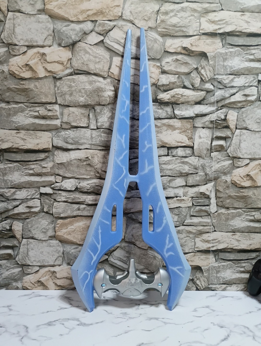Disguise Halo Blue Energy Sword Halloween Costume Cosplay Accessory Toy