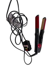 CHI Turbo Digital Ceramic Flat Iron 1 Red Velvet