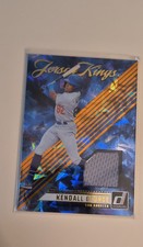 2024 Panini Donruss - Jersey Kings Kendall George #JK-KG Orange Ice (MEM, RC)
