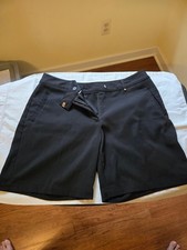 Lady Hagen Black Golf Shorts with Pockets - Size 8, 1 of 2