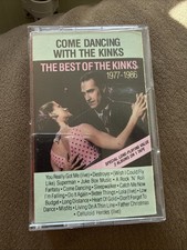 The Kinks Cassette Tape Come Dancing With Best of 1977-1986 Arista Dolby TESTED