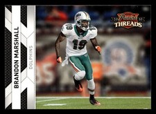 Brandon Marshall 2010 Panini Threads #74 Miami Dolphins FREE SHIPPING *097