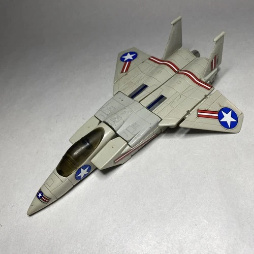 INCOMPLETE Leader-1 Jet F-15 Super Gobots 1985 Bandai Tonka VTG Action Figure