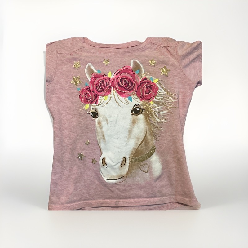 Garanimals 365 Kids Girls Pick Unicorn Decorated T-Shirt