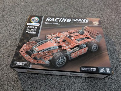 Rennserie - Build And Play - Edelstahlbaumodelle - Rennwagen