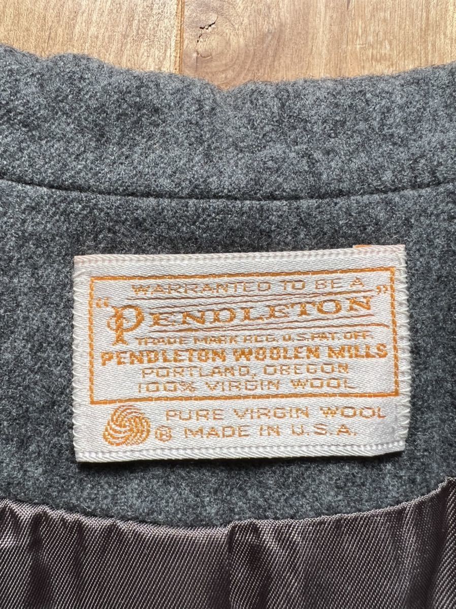 Pendleton Wool Tailored Jacket S USA Vintage Used - image 4