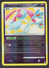 Mesprit 14/123 Reverse Holo Rare LMP Pokemon Card HQ Scan